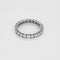 Bague 56 Bague en platine et diamants 58 Facettes B250712