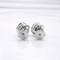 Boucles d'oreilles Boucles d'oreilles en or blanc 18 carats et diamants taille brillant 58 Facettes Boucles d'oreilles or blanc & diamants