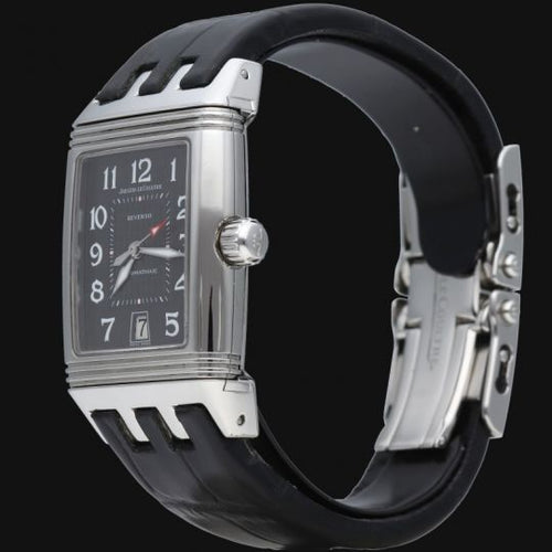 Montre Jaeger-LeCoultre Reverso Squadra - Montre en acier 58 Facettes MT45738