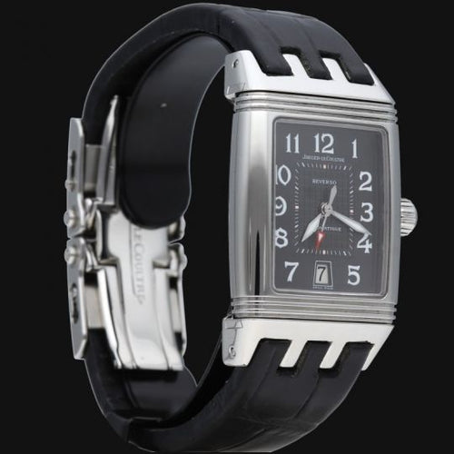 Montre Jaeger-LeCoultre Reverso Squadra - Montre en acier 58 Facettes MT45738