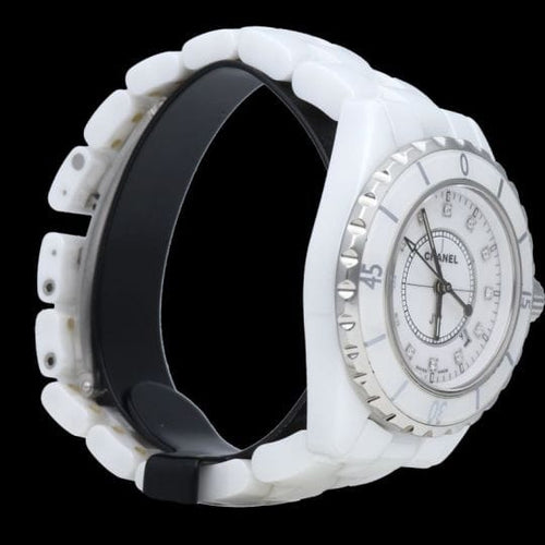 Montre Chanel J12 - Montre automatique en céramique blanche 33 mm 58 Facettes MT45943
