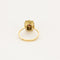 Bague 54 Bague marguerite en or jaune 18K grenat et diamants 58 Facettes PAL32243