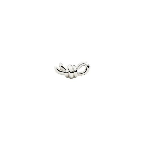 Boucles d'oreilles DODO - Boucle d’oreille clou Nœud marin en argent 925 58 Facettes UKA000061SO