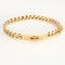Bracelet Hermès Kelly - Bracelet gourmette en or rose 750 serti de diamants 58 Facettes LP1376/