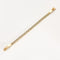 Bracelet Hermès Kelly - Bracelet gourmette en or rose 750 serti de diamants 58 Facettes LP1376/