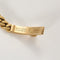 Bracelet Hermès Kelly - Bracelet gourmette en or rose 750 serti de diamants 58 Facettes LP1376/
