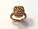 Bague 55 Nudo Assoluto - Bague en or rose et or blanc 18K diamants bruns 58 Facettes AZ-FOVA-PAC2026O6000DBR