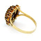 Bague 51 Bague cluster en or jaune 14k et grenats 58 Facettes 9F3D09E8441348AFA1E8F14ECBA00496