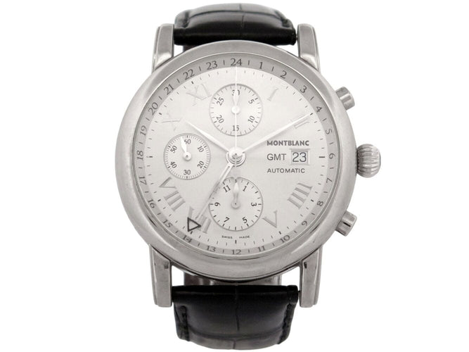 Montre montre MONTBLANC meisterstuck star gmt 7067 chronographe 42mm auto 58 Facettes 273348