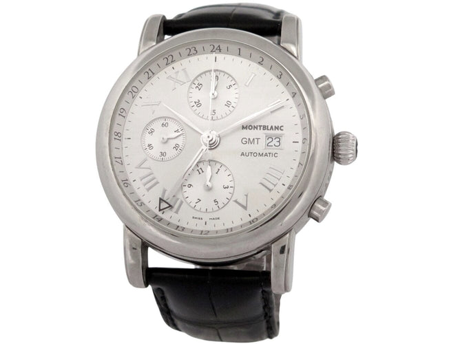 Montre montre MONTBLANC meisterstuck star gmt 7067 chronographe 42mm auto 58 Facettes 273348