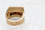 Bague 62 Chevalière - Bague en or 750 et platine avec diamants 58 Facettes 250301