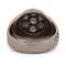 Bague 64 Bague vintage en or blanc 18 kt avec diamants 58 Facettes AN326 (00719)