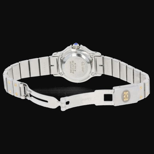Montre Cartier Montre Santos Ronde Octagon 58 Facettes MT45906