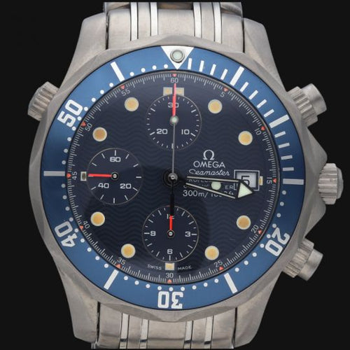 Montre Omega Montre Seamaster Diver 300M Chronograph Titan 58 Facettes MT45603