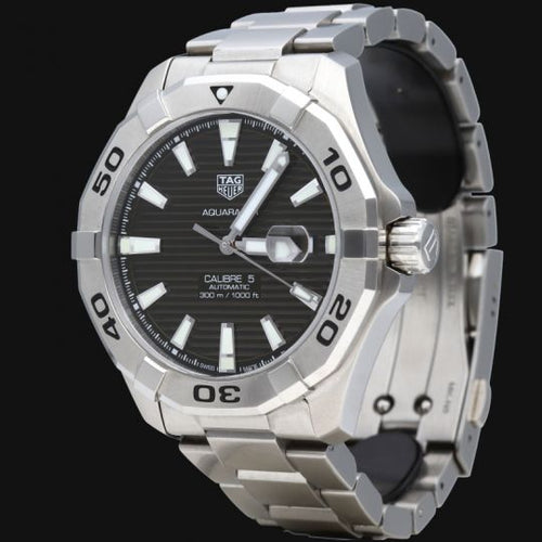Montre TAG Heuer Aquaracer - Montre automatique homme en acier 43 mm 58 Facettes MT45896