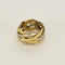 Bague 55 CHRISTOFLE - Belle bague en or jaune et argent 58 Facettes B250658