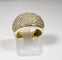 Bague 51 Bague bandeau en or 18 carats et diamants 58 Facettes 280