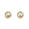 Boucles d'oreilles Chopard Happy Diamonds Icons - Puces d'oreilles en or jaune et diamants 58 Facettes 66300068