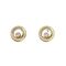 Boucles d'oreilles Chopard Happy Diamonds Icons - Puces d'oreilles en or jaune et diamants 58 Facettes 66300068