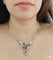 Collier Collier ras-de-cou vintage - Collier en or 18K avec diamants et saphirs 58 Facettes E58