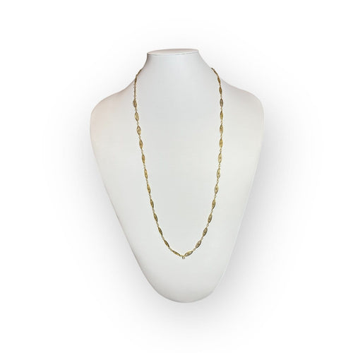 Collier Sautoir/collier double maille filigrane en or jaune 750 58 Facettes 149066874