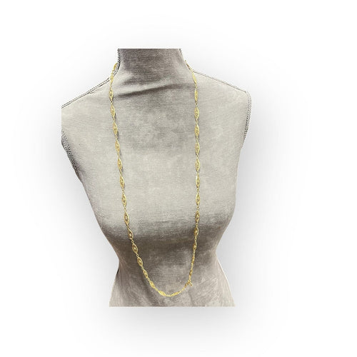 Collier Sautoir/collier double maille filigrane en or jaune 750 58 Facettes 149066874