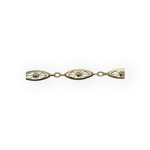 Collier Sautoir/collier double maille filigrane en or jaune 750 58 Facettes 149066874