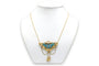Collier Collier Napoléon III en or jaune 18 carats, perles et turquoises 58 Facettes 23352