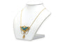 Collier Collier Napoléon III en or jaune 18 carats, perles et turquoises 58 Facettes 23352
