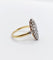 Bague 54.5 Bague marquise ancienne en or 18k et platine, diamants 58 Facettes A06739