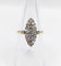 Bague 54.5 Bague marquise ancienne en or 18k et platine, diamants 58 Facettes A06739
