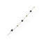 Bracelet Bracelet en or jaune 750 et hématites 58 Facettes 149067297