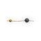 Bracelet Bracelet en or jaune 750 et hématites 58 Facettes 149067297