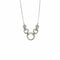 Collier Collier en or blanc pavé de diamants 58 Facettes Z15B51803
