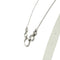Collier Collier en or blanc pavé de diamants 58 Facettes Z15B51803