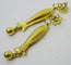 Boucles d'oreilles Boucles d’oreilles vintage poisson en or 14 et 21 carats 58 Facettes earrings 24