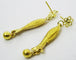 Boucles d'oreilles Boucles d’oreilles vintage poisson en or 14 et 21 carats 58 Facettes earrings 24