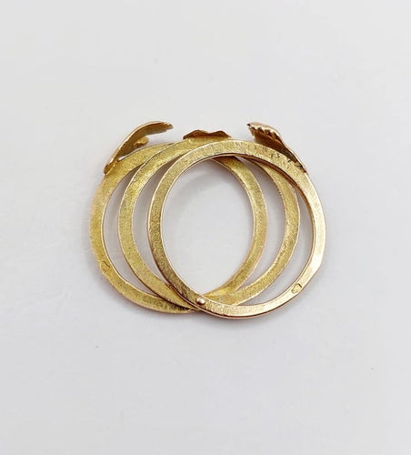 Bague 49 Bague Fédé victorienne en or 18k cœur et mains, circa 1880 58 Facettes A06750