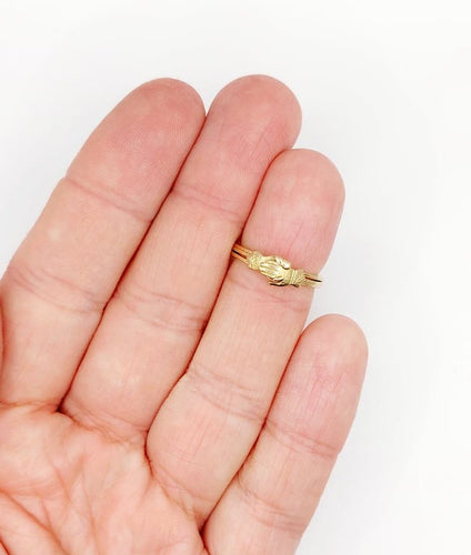 Bague 49 Bague Fédé victorienne en or 18k cœur et mains, circa 1880 58 Facettes A06750