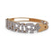 Bracelet Bracelet vintage « MARIA » en or jaune 18k et or blanc, diamants 58 Facettes BR106 (05149)