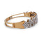 Bracelet Bracelet vintage « MARIA » en or jaune 18k et or blanc, diamants 58 Facettes BR106 (05149)