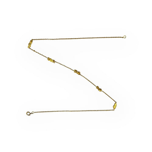 Collier Collier pépites - Collier en or jaune 750 (18K) 58 Facettes 149066311