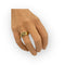 Bague 57 Bague infini en or jaune 750 sertie de saphirs et diamants 58 Facettes 149066403