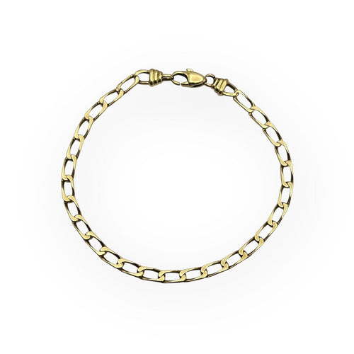 Bracelet Bracelet maille cheval en or jaune 750 58 Facettes 149066445