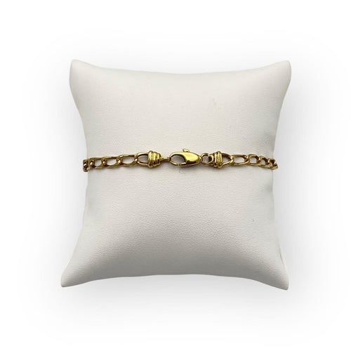 Bracelet Bracelet maille cheval en or jaune 750 58 Facettes 149066445
