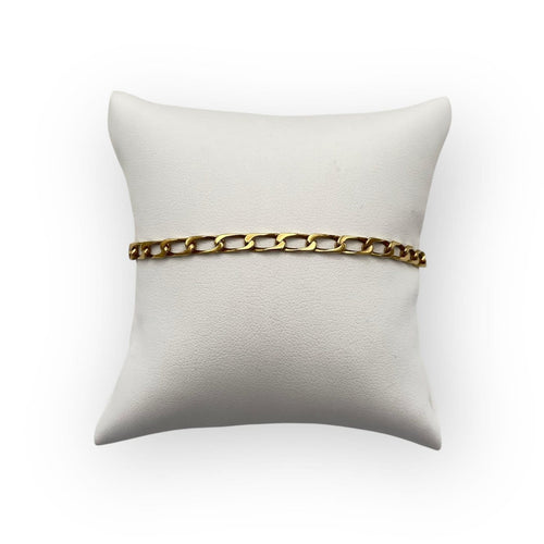 Bracelet Bracelet maille cheval en or jaune 750 58 Facettes 149066445