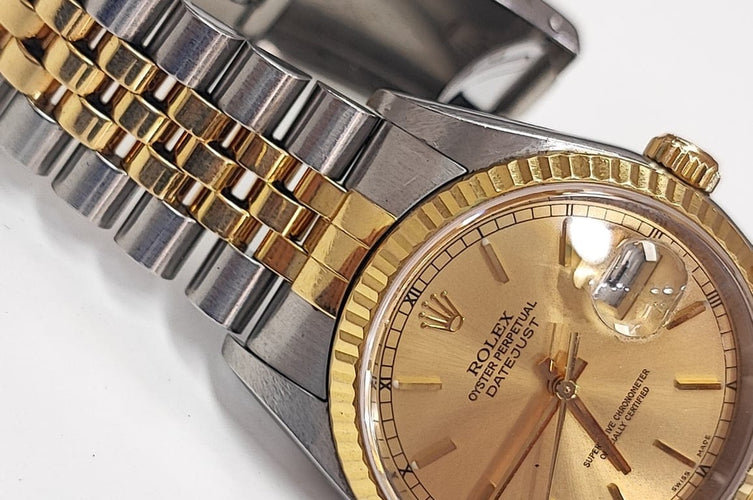 Montre Rolex Datejust 36 - Montre en acier et or 58 Facettes ROLEX DV