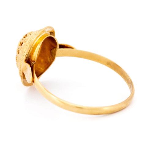 Bague 56 Bague filigrane vintage en or 14k 58 Facettes 334CA67A399D444EA2E0F793B4F44E74