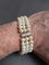 Bracelet Bracelet 3 rangs de perles de culture Akoya en or jaune 18K 58 Facettes 933