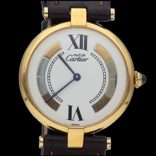 Montre Cartier Montre Must De Cartier Vermeil 58 Facettes MT45968